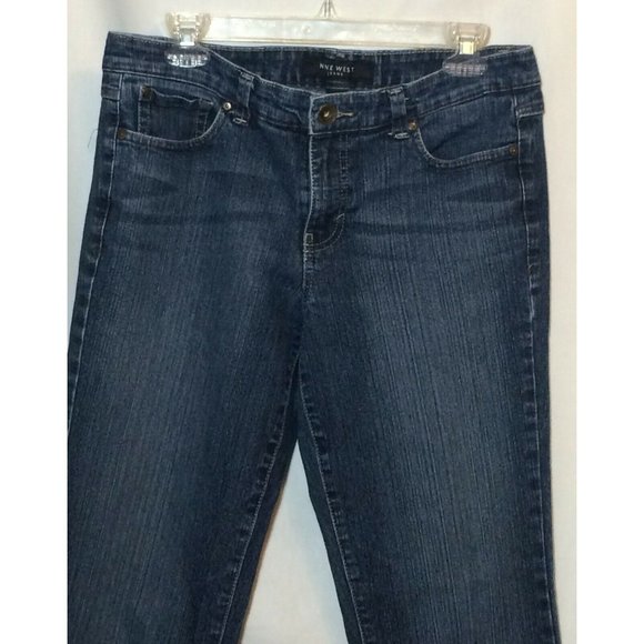 Nine West Jeans Size 10 America Bootcut Jeans Size 10 31L Denim Wash - Picture 2 of 12